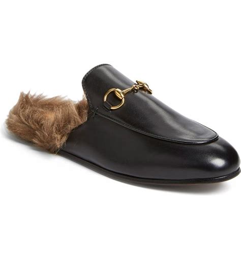 womens gucci loafers fur|gucci princetown sale.